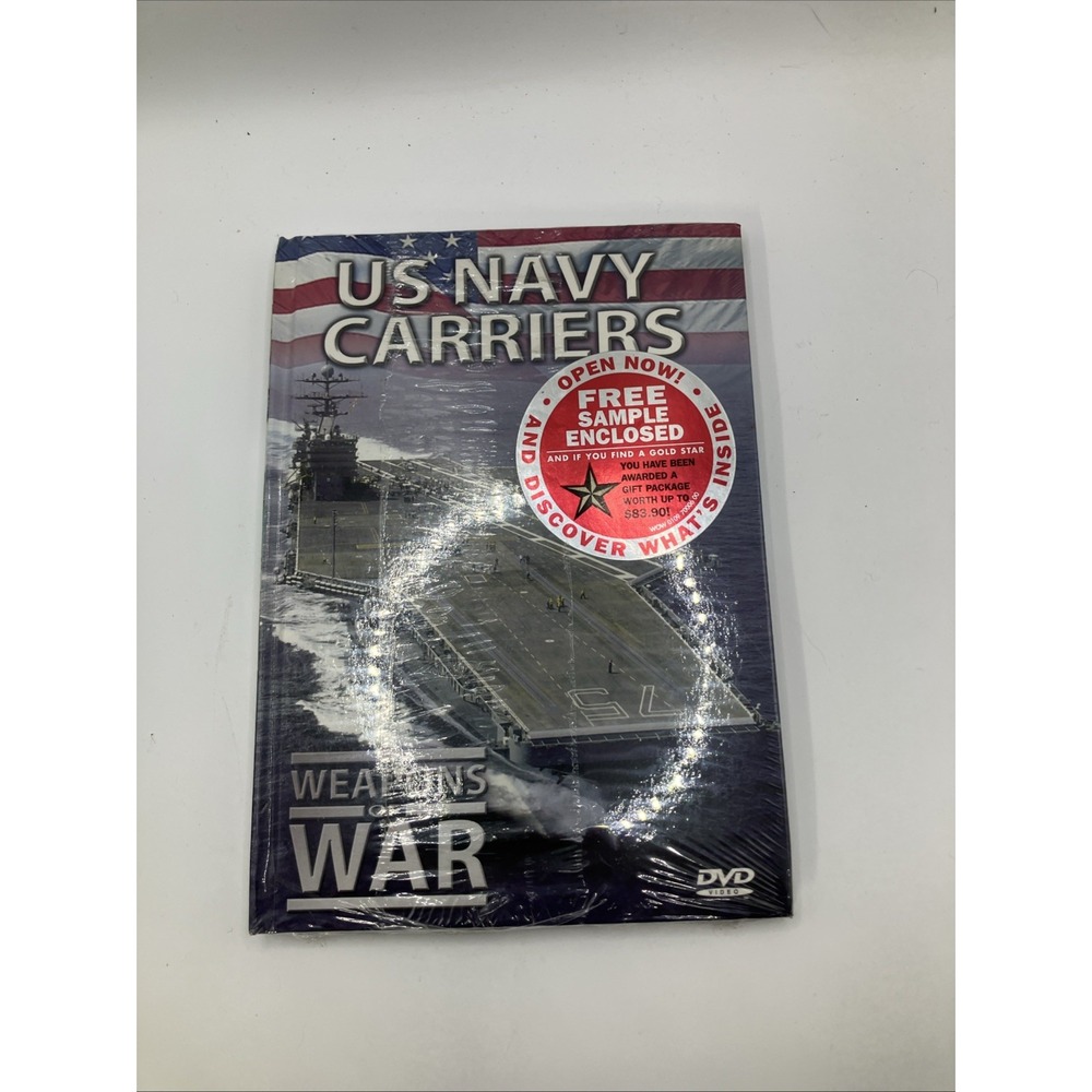 US Navy Carriers Weapons‎ Of War DVD 40 Minutes New Sealed